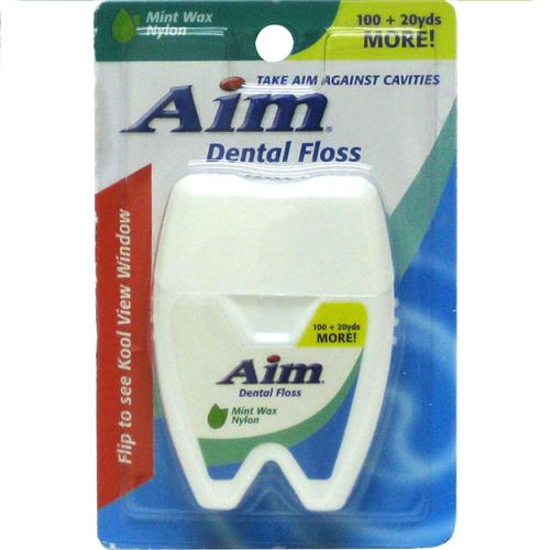 floss-waxed